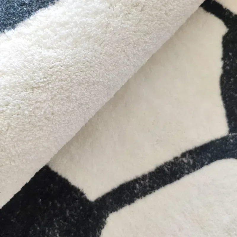 Soccer Ball Area Rug – Soft Football Carpet for Bedroom, Living Room, Kids’ Room & Sports Fans