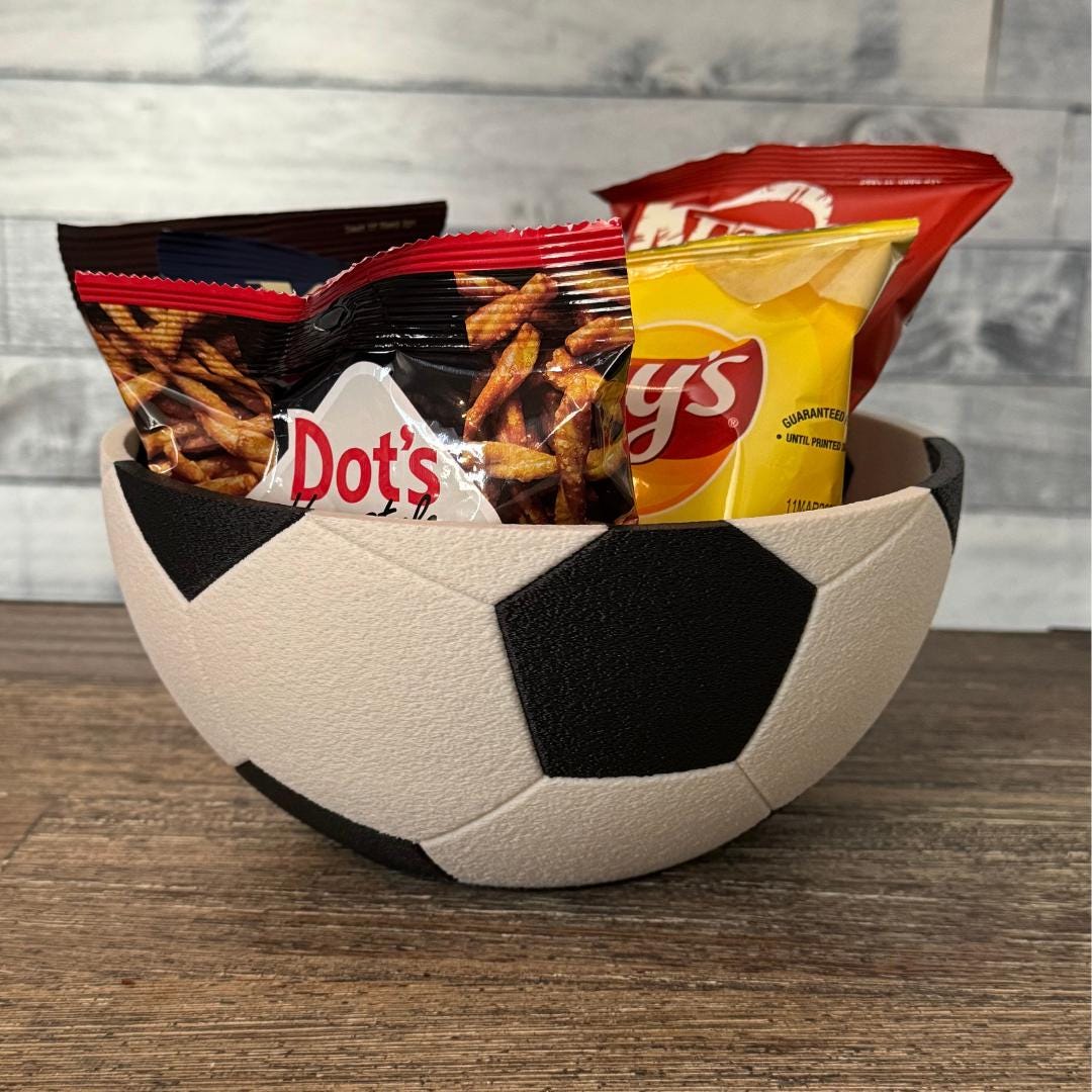 Football Snack Bowl: Sports Party Decor and Football Gift
