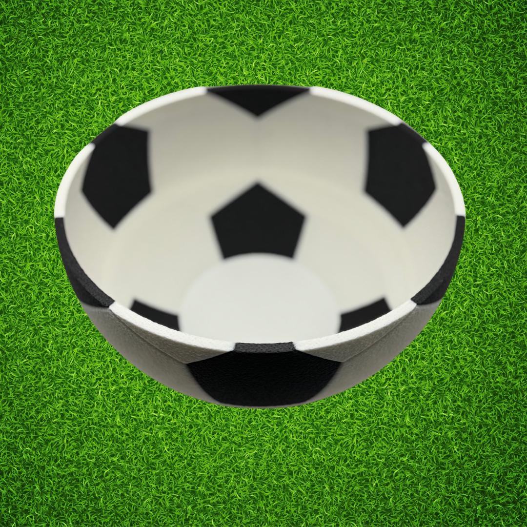 Football Snack Bowl: Sports Party Decor and Football Gift
