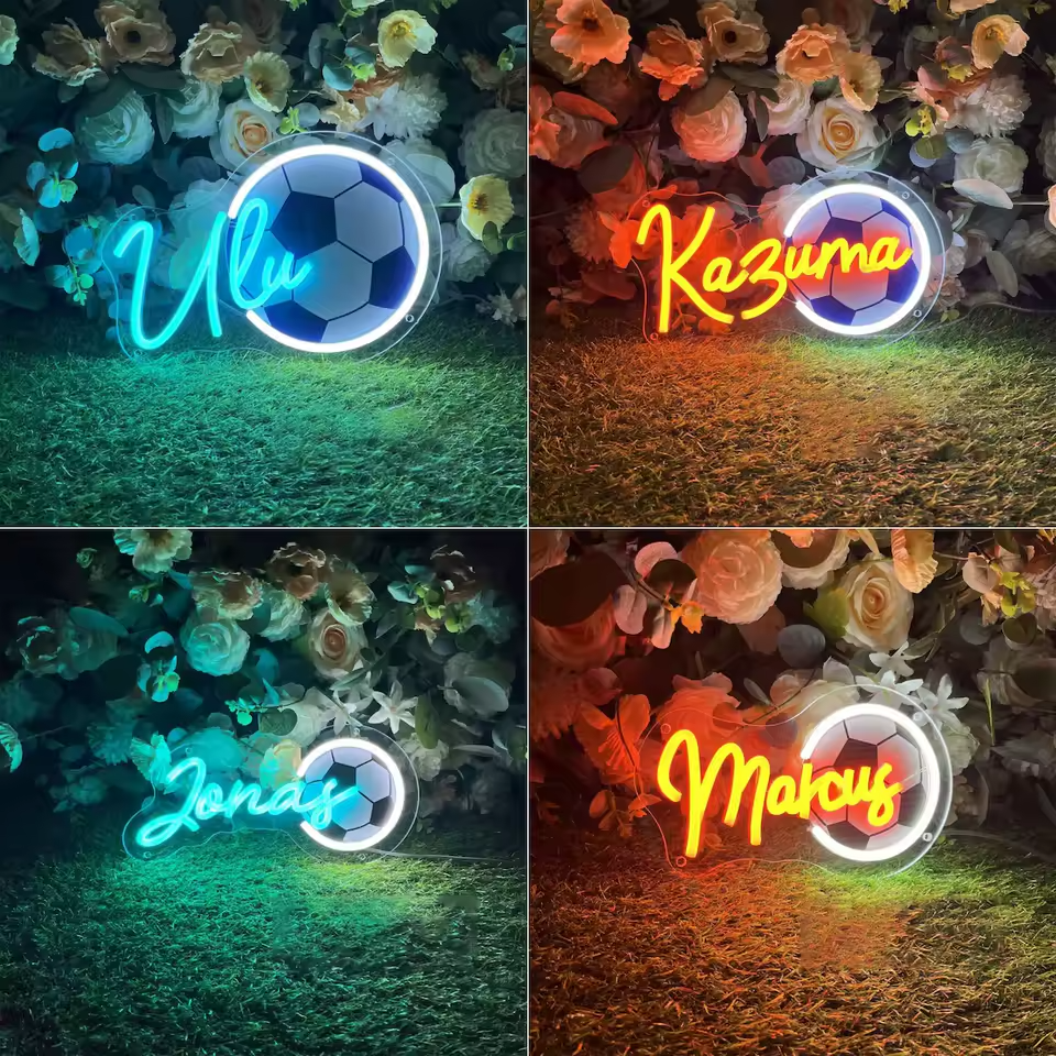 Custom name neon lamp
